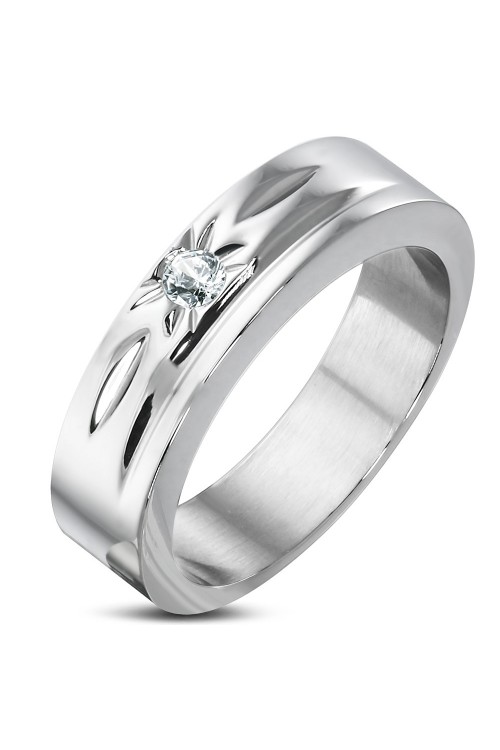 6mm Diamond Cut Vestuvinis žiedas